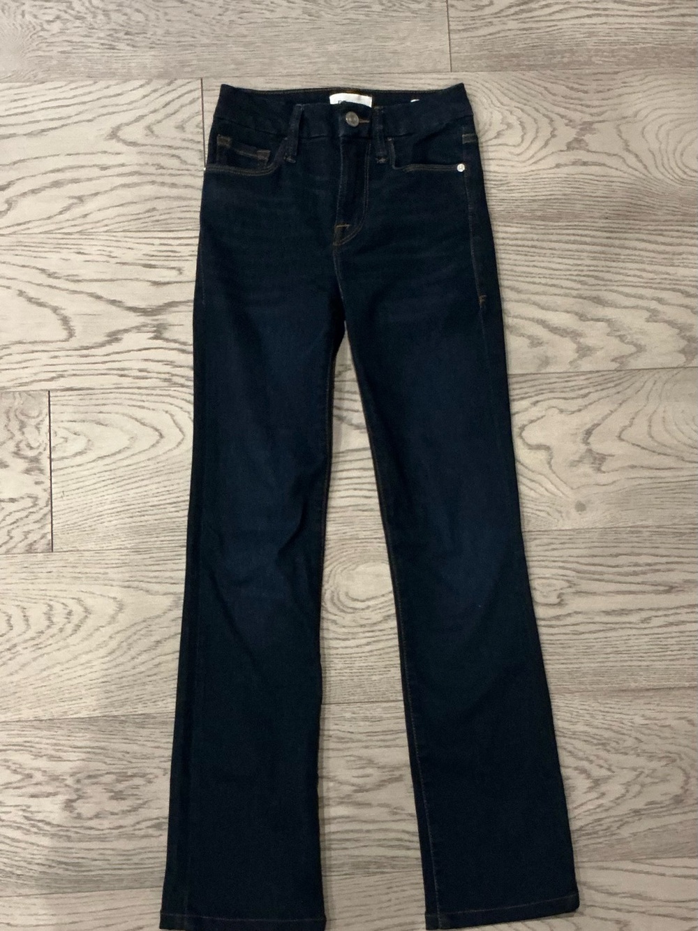 Frame Denim Women's Dark Blue Boot-Cut Jeans